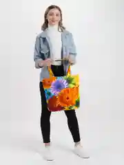Желтый хозяйственные сумки