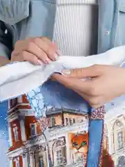 Синий хозяйственные сумки
