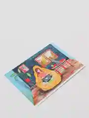 Открытка "На удаленке", с девушкой