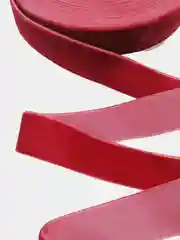 Красный лента бархатная 25 мм, отрез 2 м