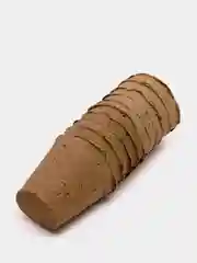 Горшок торфяной, круглый, 80 х 80 мм