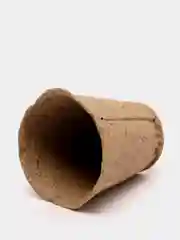 Горшок торфяной, круглый, 80 х 80 мм