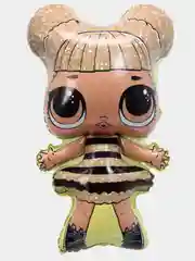 Коричневый кукла фольгированный шар фольгированная фигура кукла ЛОЛ LOL сюрпрайз, русалочка