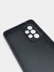 Черный чехол Samsung Galaxy A33 5G (Самсунг Галакси А33) черный, силиконовый