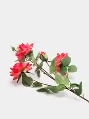 Розовый искусственные цветы Роза большая ветка