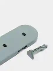 Тёмно-зелёный полка с крючками для полотенец, пластик 4,5 x 7 x 42 см, 4 цвета