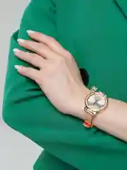 Розовый женские наручные часы с Эйфелевой башней