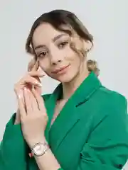 Розовый женские наручные часы с Эйфелевой башней