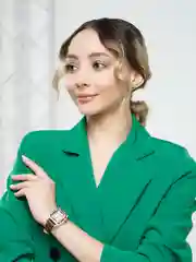 Коричневый часы наручные женские