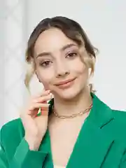 Золотой цепочка чокер на шею