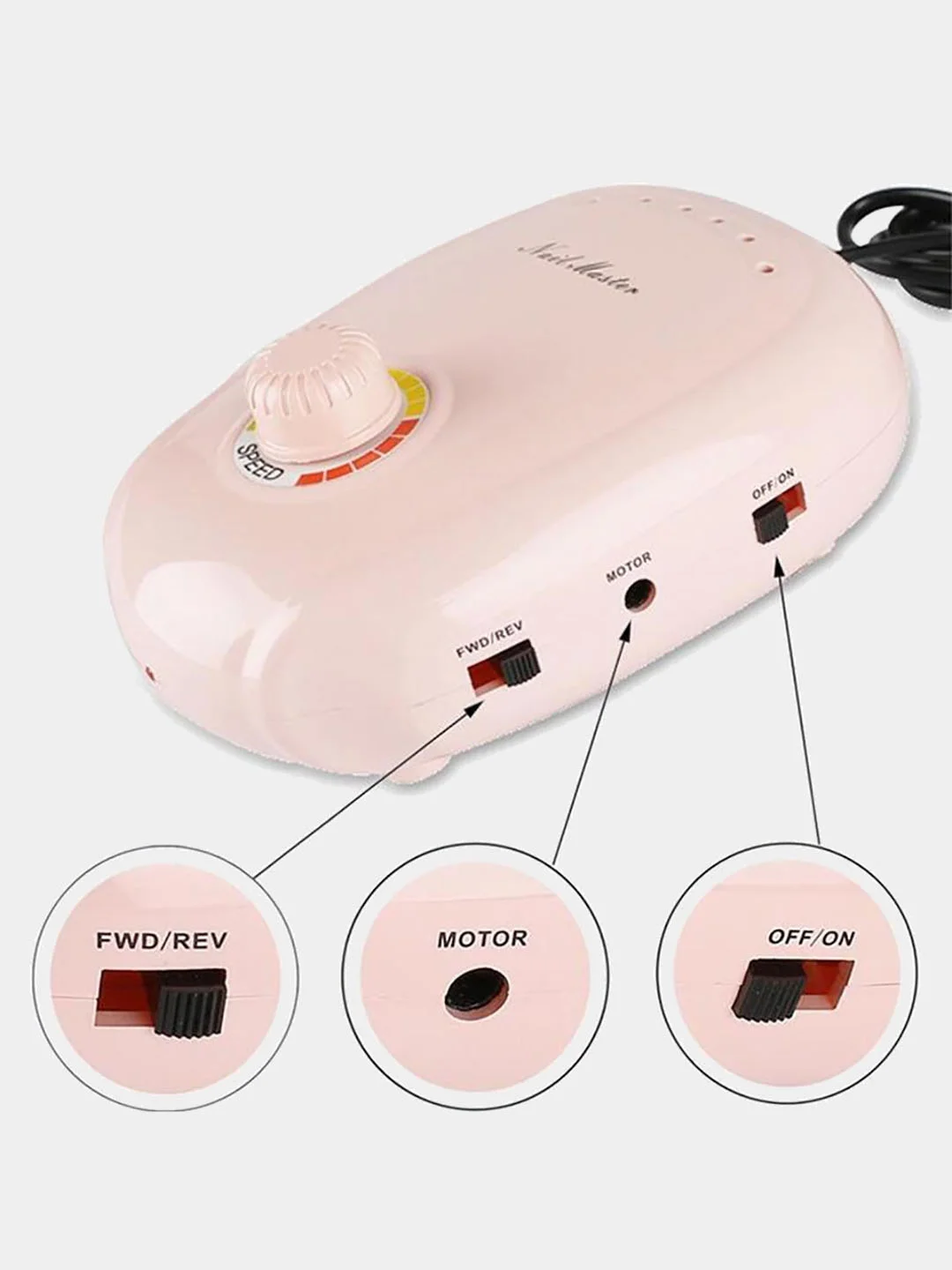 Аппарат для маникюра и педикюра, 20W 35000, с педалью