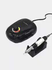 Черный аппарат для маникюра и педикюра, 20W 35000, с педалью