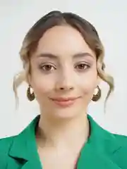 Медный массивные женские серьги