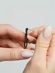 Черный серьги висячие "Gesture" в стиле K-pop в корейском стиле, длинные серьги женские, мужские