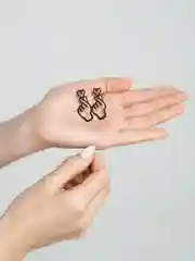 Черный серьги висячие "Gesture" в стиле K-pop в корейском стиле, длинные серьги женские, мужские