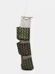 Зеленый корзина для хранения вещей настенная