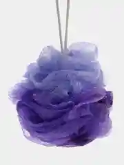 Фиолетовый мочалка для тела