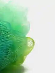 Желтый мочалка для тела