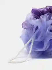 Фиолетовый мочалка для тела