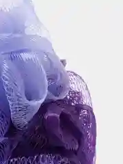 Фиолетовый мочалка для тела