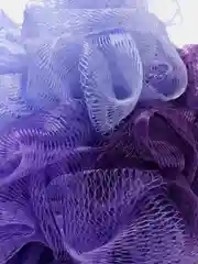Фиолетовый мочалка для тела
