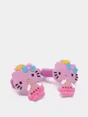 Лимонный резинки для волос мультяшные "Hello kitty - Хелло Китти" и "Единорог"