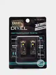 Светодиодная габаритная лампа DIXEL W5W T10 3 SMD 5000k