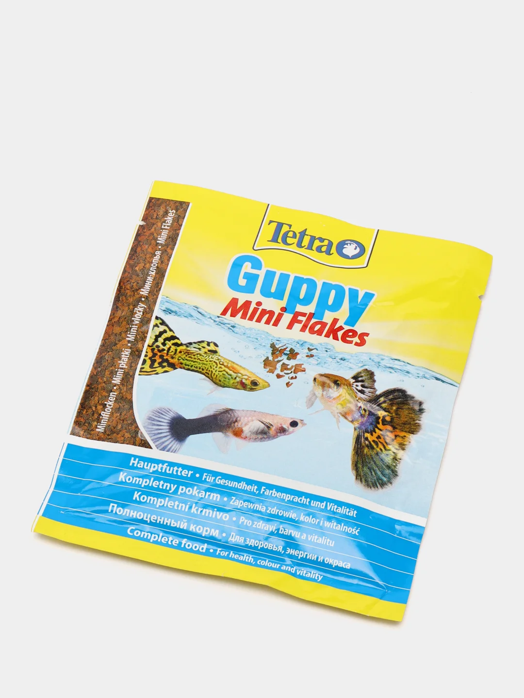 Tetra Guppy Mini Flakes корм в хлопьях для гуппи, 12 г