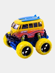 Машинка инерционная металлическая, полный привод, Jumbo bus