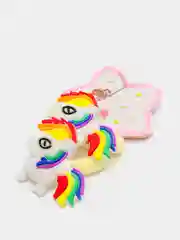 Пурпурный резинки для волос мультяшные "Hello kitty - Хелло Китти" и "Единорог"