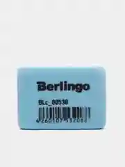 Небесно-голубой ластик Berlingo Hyper, прямоугольный, 35*25*8 мм, разные цвета
