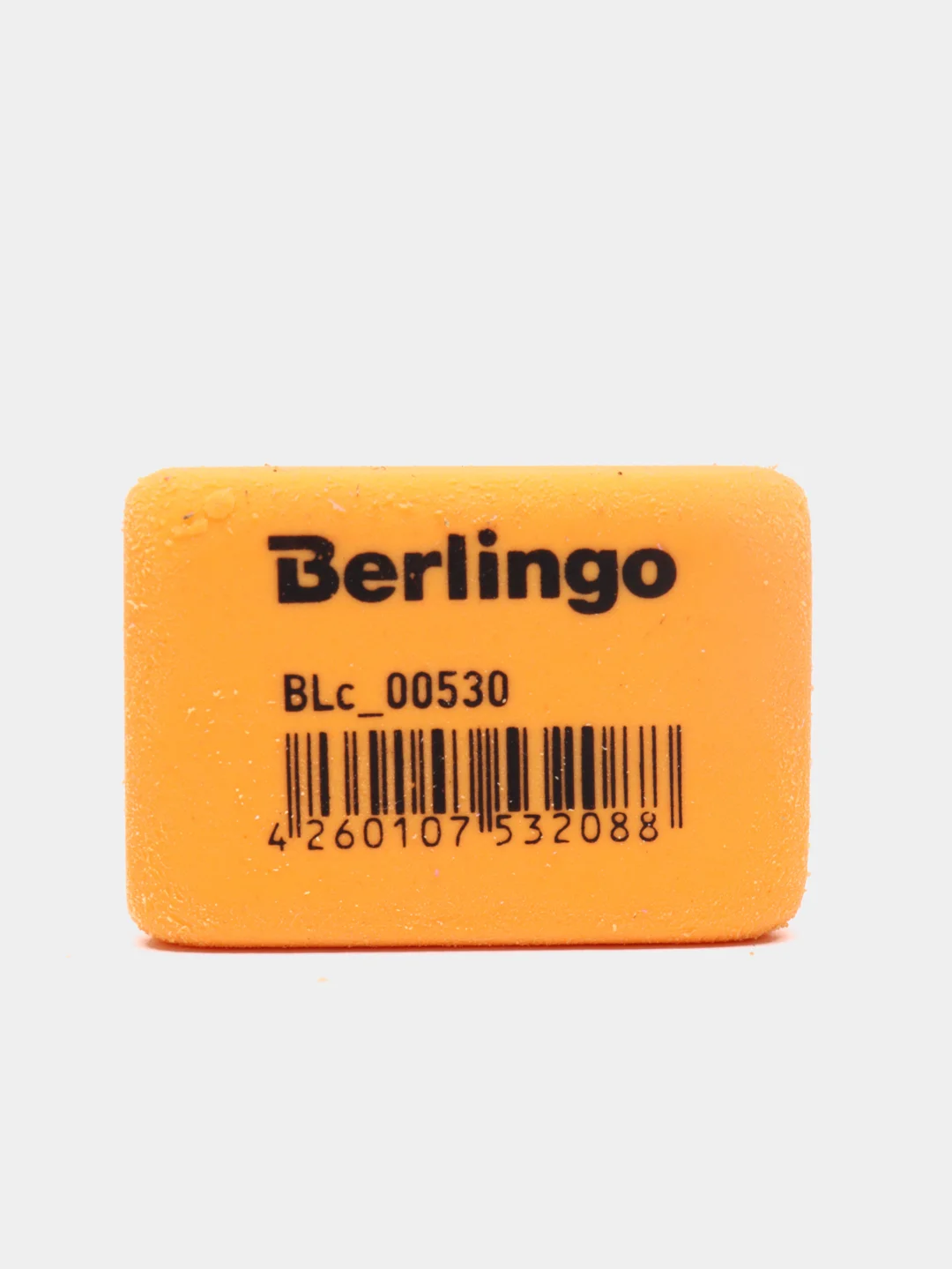 Оранжевый ластик Berlingo Hyper, прямоугольный, 35*25*8 мм, разные цвета