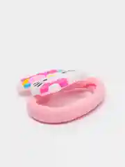 Сиреневый резинки для волос мультяшные "Hello kitty - Хелло Китти" и "Единорог"