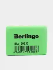 Лайм ластик Berlingo Hyper, прямоугольный, 35*25*8 мм, разные цвета