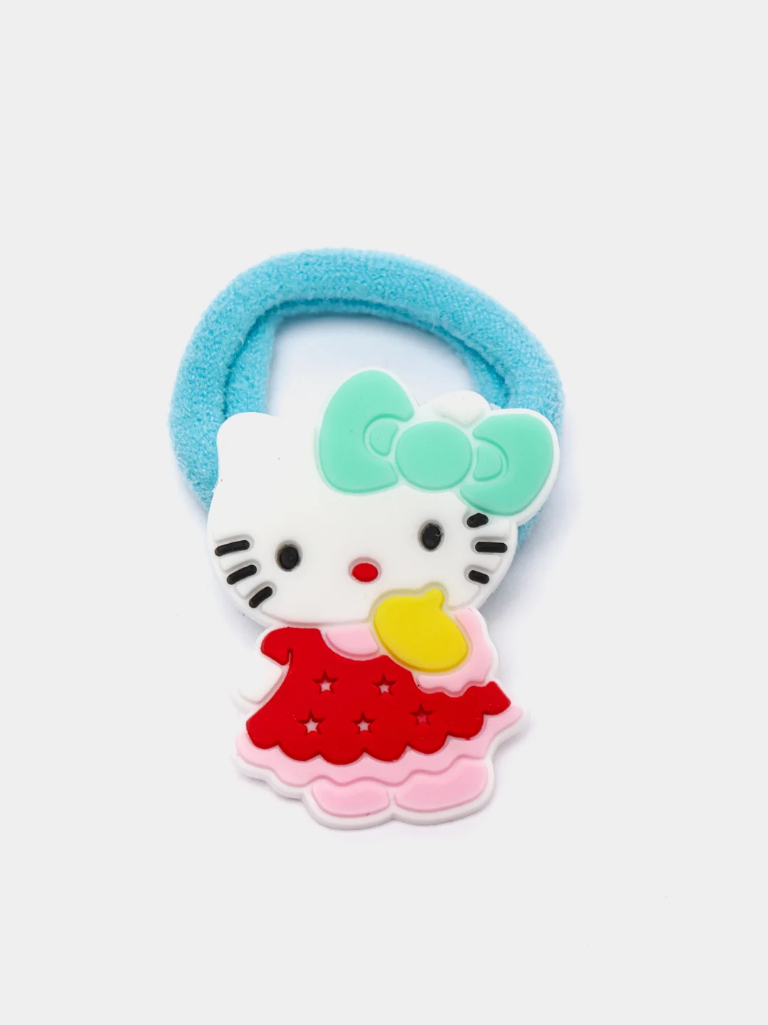 Бирюзовый резинки для волос мультяшные "Hello kitty - Хелло Китти" и "Единорог"