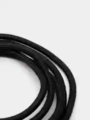 Черный usb-кабель магнитный Twitch 2.1 A, type-c, lightning