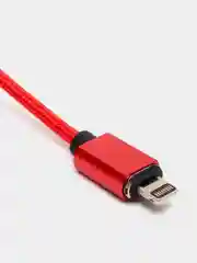 Красный usb кабель магнитный Quick Charge 3.0 быстрый заряд с передачей данных, 2-х метровые