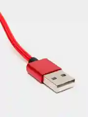 Красный usb кабель магнитный Quick Charge 3.0 быстрый заряд с передачей данных, 2-х метровые