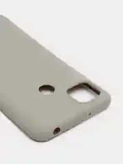 Серый xiaomi Redmi 9C чехол силиконовый цветной