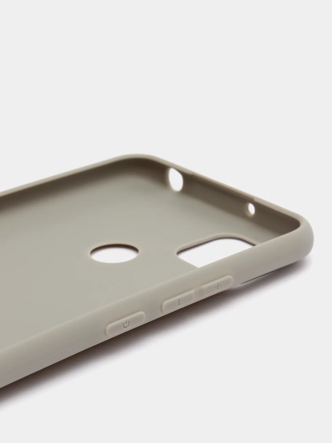Серый xiaomi Redmi 9C чехол силиконовый цветной