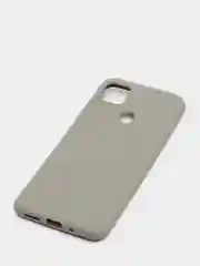 Серый xiaomi Redmi 9C чехол силиконовый цветной