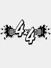 Наклейка на автомобиль "4x4 бездорожье/нива"