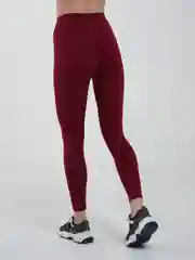 Бордовый женские спортивные легинсы, лосины