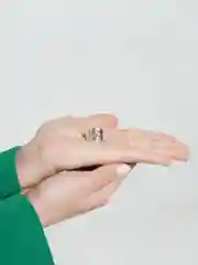 Черный винтажные кольца