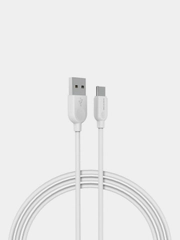 Кабель зарядный Borofone BX14 Type-C для android до 2,4 А 1/2/3 метра