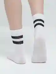 Носки длинные с полоской