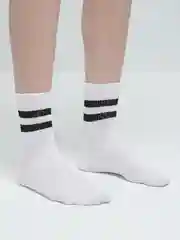 Носки длинные с полоской