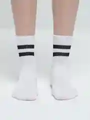 Носки длинные с полоской