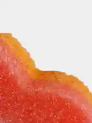 Красный губка фигурная,  двусторонняя, массажная для тела, бани, душа