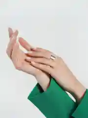 Черный винтажные кольца